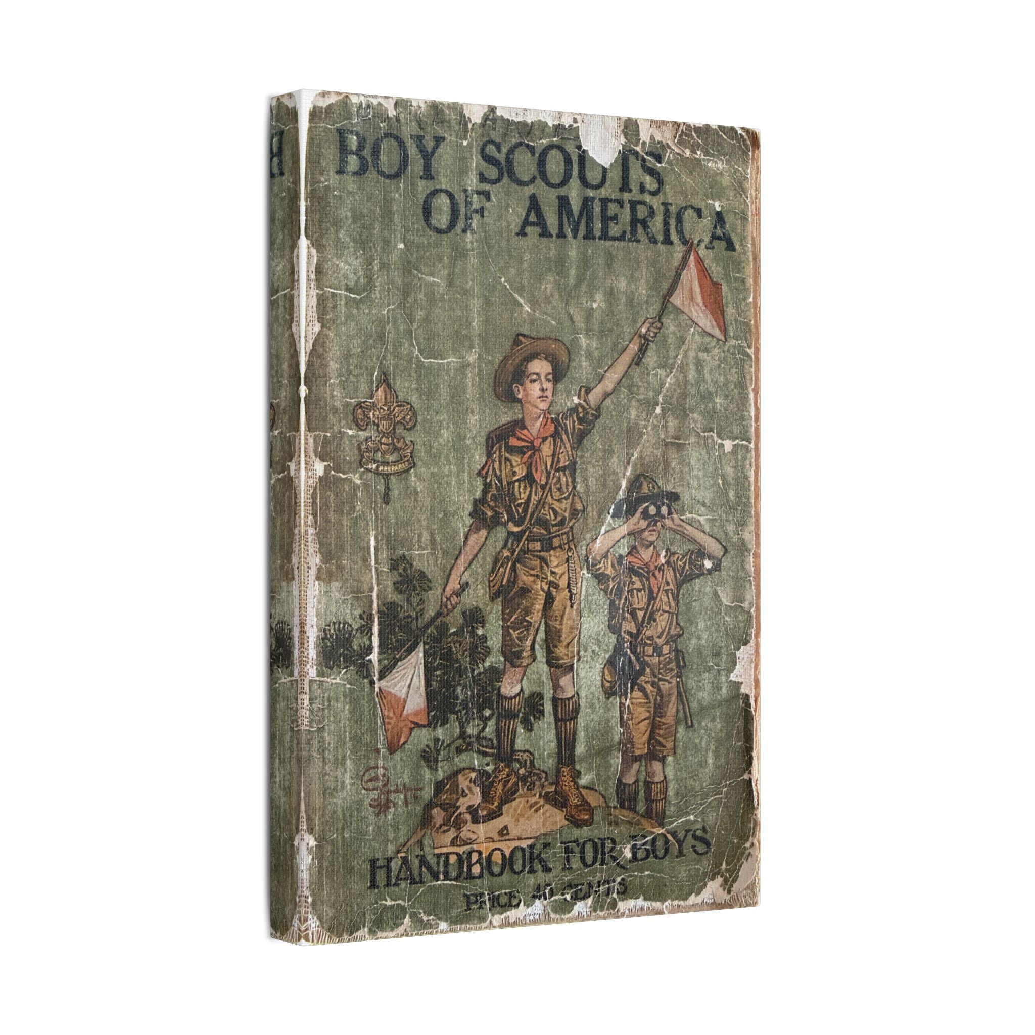 Vintage Boy Scouts of America Canvas Print